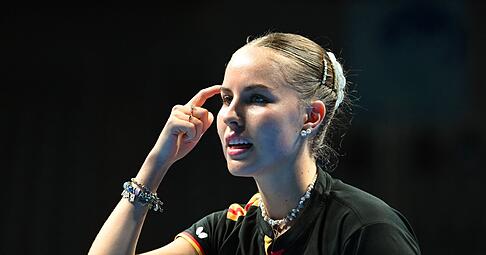 Tischtennis-Star Annett Kaufmann spricht &uuml;ber Hassnachrichten im Internet. (Archivbild)