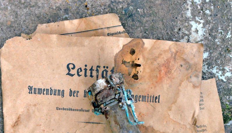 Beim Ausräumen sind die Vettermanns auf allerlei alte Sachen gestoßen.