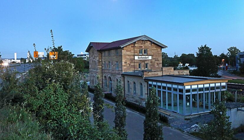 Ein Leingartener Architekt hofft auf eine Sternek&uuml;che im Bahnhof Kochendorf. Foto: Simon Gajer