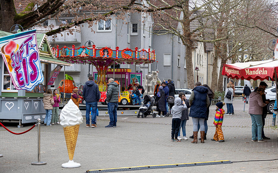 Aber auch zahlreiche Schausteller waren vor Ort.
