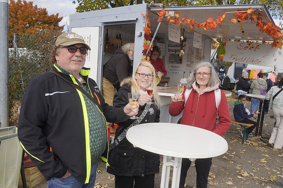Angestoßen wird auf der Krautheimer Herbstmesse ebenfalls.
