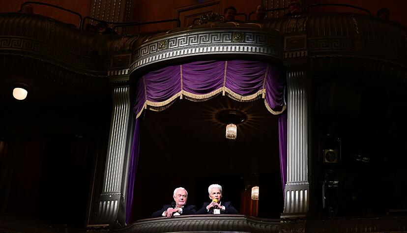 Das Publikum hatte nicht mit der Einlage gerechnet.