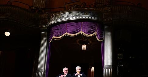 Das Publikum hatte nicht mit der Einlage gerechnet.