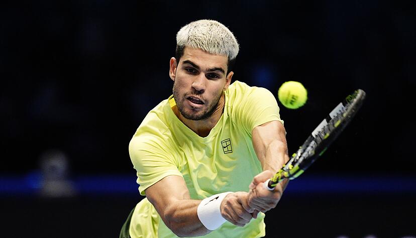 Muss seinen Start für die Davis-Cup-Endrunde absagen: Carlos Alcaraz.