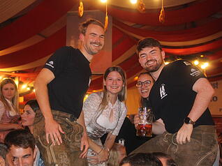 Beste Stimmung zum Auftakt des viertägigen Volksfestes in Mulfingen.