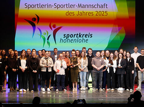 H&ouml;hepunkt der Veranstaltung war die Proklamation der Sportlerin, des Sportlers und der Mannschaft des Jahres 2025.