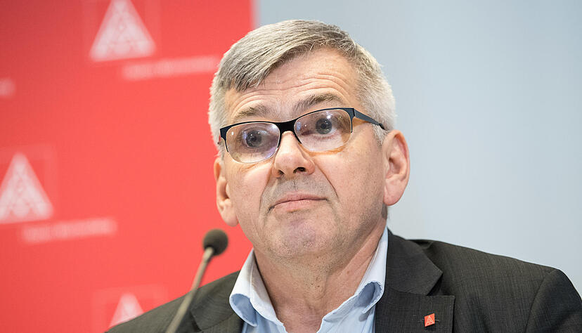 J&ouml;rg Hofmann, Erster Vorsitzender der IG Metall. Foto: dpa