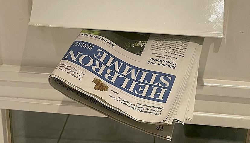 Am Dienstagmorgen wurde die gedruckte Ausgabe unserer Zeitung an die Abonnenten verteilt.