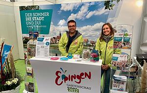 Karten für die Eppinger Gartenschau sind am Samstag nachgefragt. Foto: Susanne Schwarzbürger