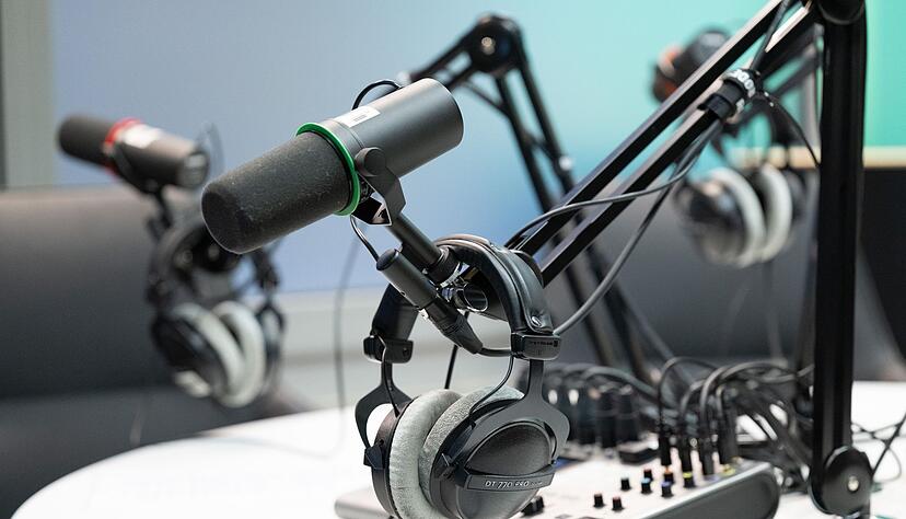Es gibt wenig Interesse an Podcasts der grün-schwarzen Landesregierung. (Symbolbild)