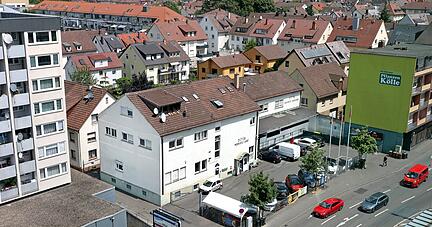 An diesem Standort an der Weinsberger Straße steht bereits eine Moschee. Sie soll durch einen Neubau inklusive Kulturzentrum ersetzt werden.
Foto: Ralf Seidel