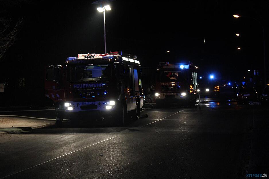 Brand in der Dieselstra&szlig;e | 29.1.