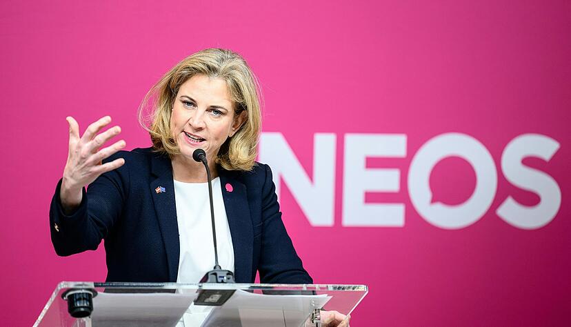 Neos-Parteichefin Beate Meinl-Reisinger vermisste in den Koalitionsgespr&auml;chen den notwendigen Reformwillen.