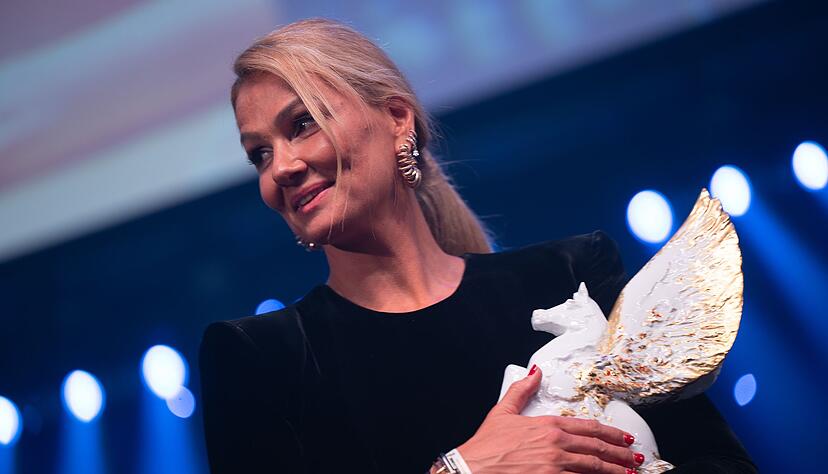 Franziska van Almsick würde gern das Leistungsprinzip stärker in der Gesellschaft verankern. Franziska van Almsick würde gern das Leistungsprinzip stärker in der Gesellschaft verankern.