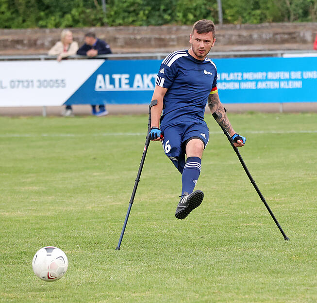 Amputierten-Fußball: Nationalteam in Heilbronn Amputierten-Fußball: Nationalteam in Heilbronn