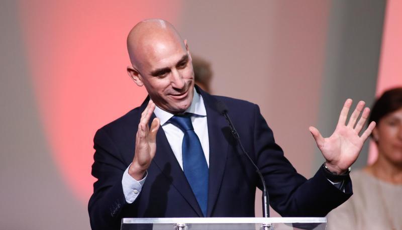 Ist als Präsident des spanischen Fußballverbandes RFEF wiedergewählt woren: Luis Rubiales. Ist als Präsident des spanischen Fußballverbandes RFEF wiedergewählt woren: Luis Rubiales.