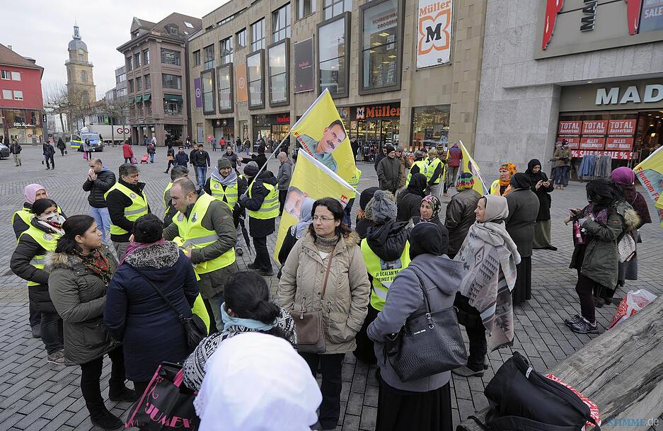 Demo in Heilbronn Demo in Heilbronn