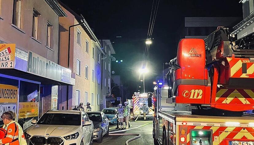 Feuerwehr-Einsatz in der Mönchseestraße Feuerwehr-Einsatz in der Mönchseestraße