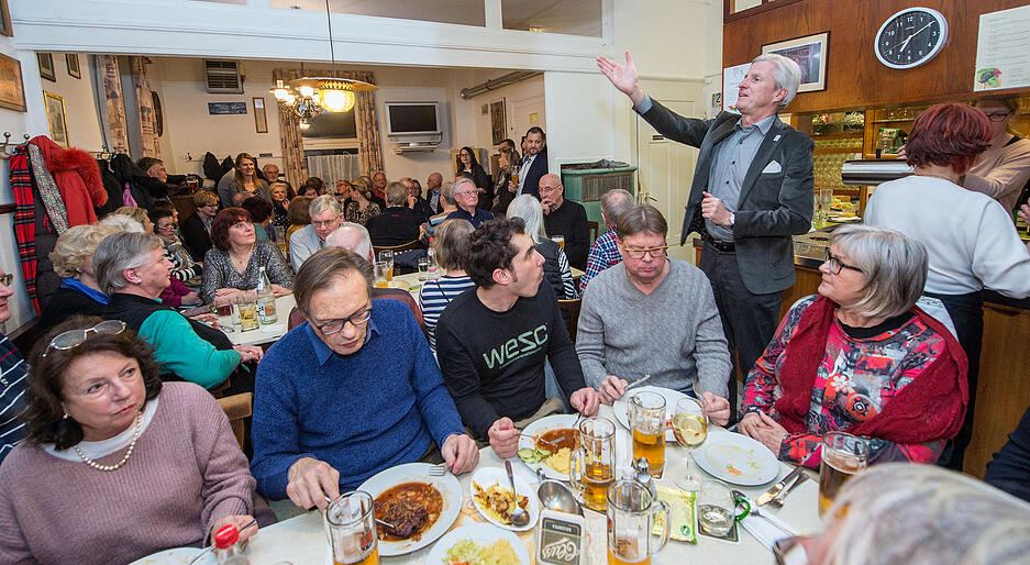 Lokaltour spezial in der Gastst&auml;tte Kernerh&ouml;he