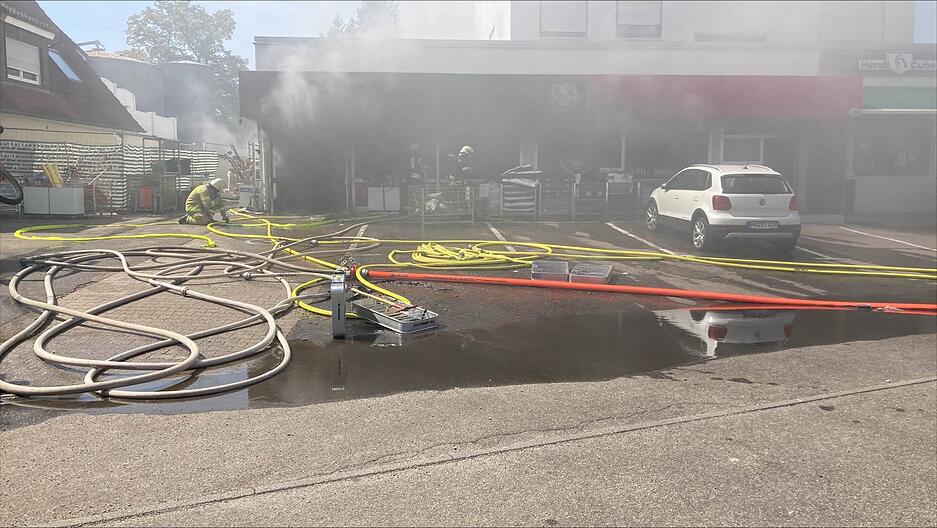 Brand in Leingarten