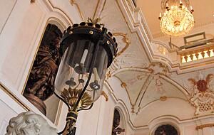 Im "Treppenhaus des Königs" empfingen die Herzöge illustre Gäste. Im "Treppenhaus des Königs" empfingen die Herzöge illustre Gäste.
