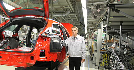 Fred Schulze wird Werkleiter bei Audi in Neckarsulm.