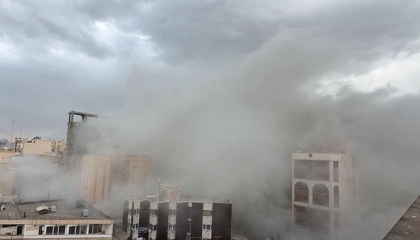 Die iranische Hauptstadt Teheran hat seit Samstag Hunderte Angriffe erlebt.