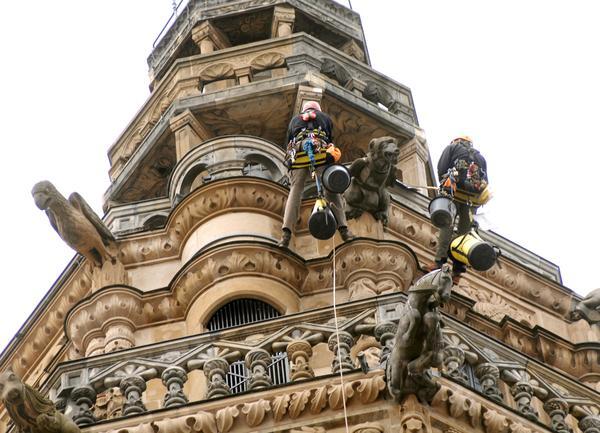 Hubsteiger am Kiliansturm | 16.05.