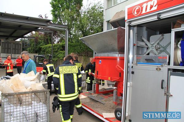 Eins&auml;tze nach Hochwasser