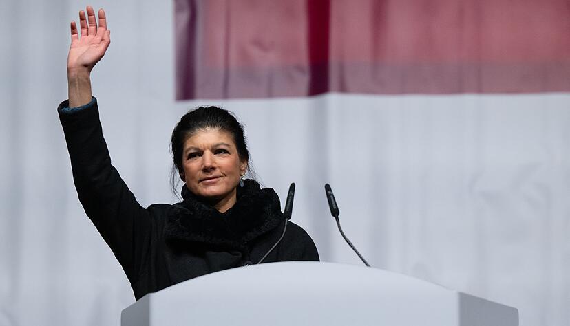Parteigr&uuml;nderin Sahra Wagenknecht verkn&uuml;pft ihr politisches Schicksal mit dem Erfolg bei der Bundestagswahl. (Archivbild)