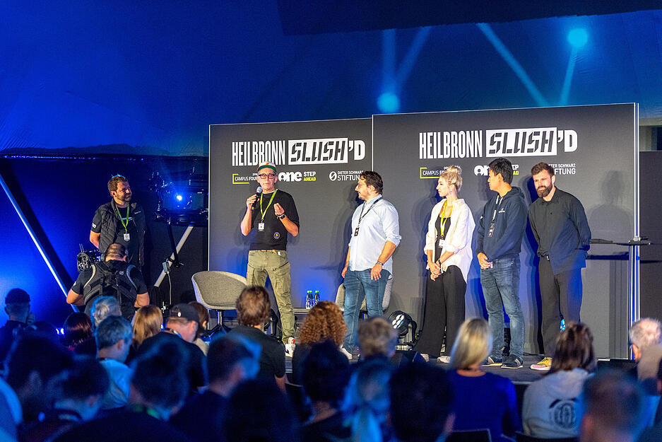 Heilbronn Slush'D bringt Investoren und Start-ups auf der Theresienwiese zusammen