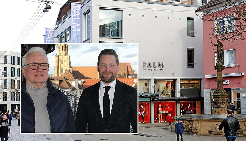 Dritte und vierte Generation in einem Unternehmen, das seit 1804 in Heilbronn existiert: Wolfgang und Axel Palm müssen ihr Modehaus aufgeben. Dritte und vierte Generation in einem Unternehmen, das seit 1804 in Heilbronn existiert: Wolfgang und Axel Palm müssen ihr Modehaus aufgeben.