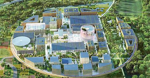 F&uuml;r den Campus des Innovationsparks K&uuml;nstliche Intelligenz (Ipai) laufen die Arbeiten.