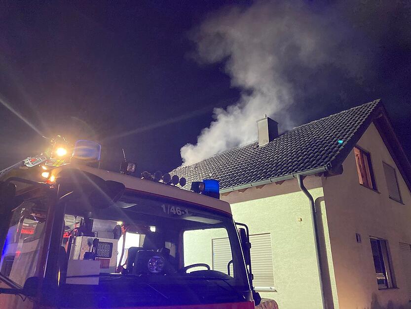 Geb&auml;udebrand in Weinsberg