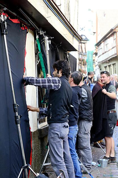 Filmdreh Hopfingen, Bad Wimpfen