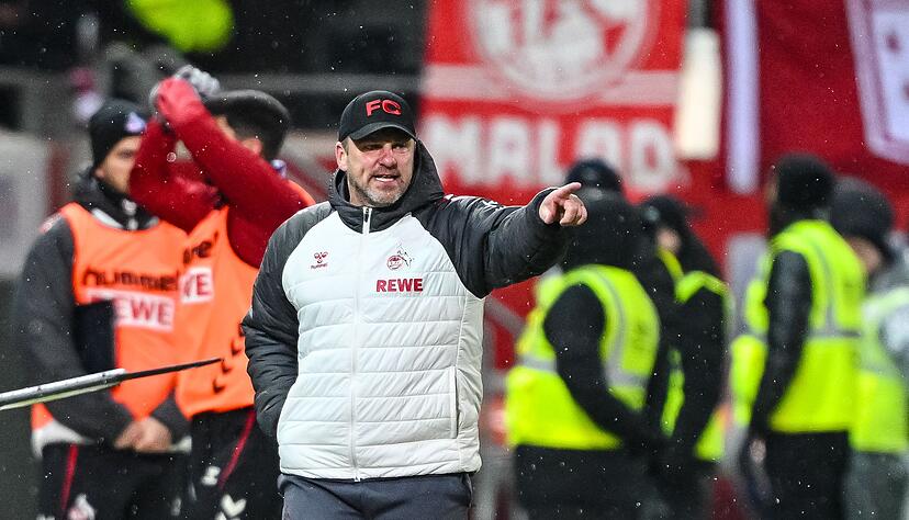 Nach dem 2:2 in Heidenheim muss Kwasniok seine K&ouml;lner auf das Spiel gegen den FC Bayern vorbereiten.