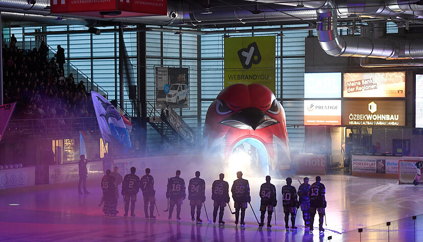 Spiel fünf der Viertelfinalserie in den Playoffs zwischen den Heilbronner Falken und den Memmingen Indians fand am Sonntag statt.