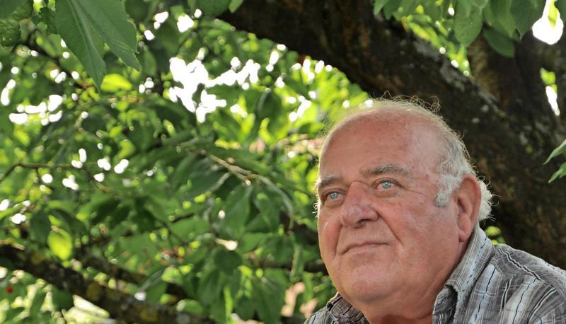 Franz Lang, ein Jahr nach dem verheerenden Unwetter.