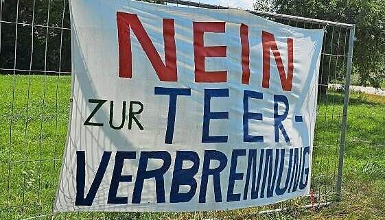 Ortseingang Rüblingen: Anwohner machen bringen ihren Unmut zum Ausdruck. Ortseingang Rüblingen: Anwohner machen bringen ihren Unmut zum Ausdruck.