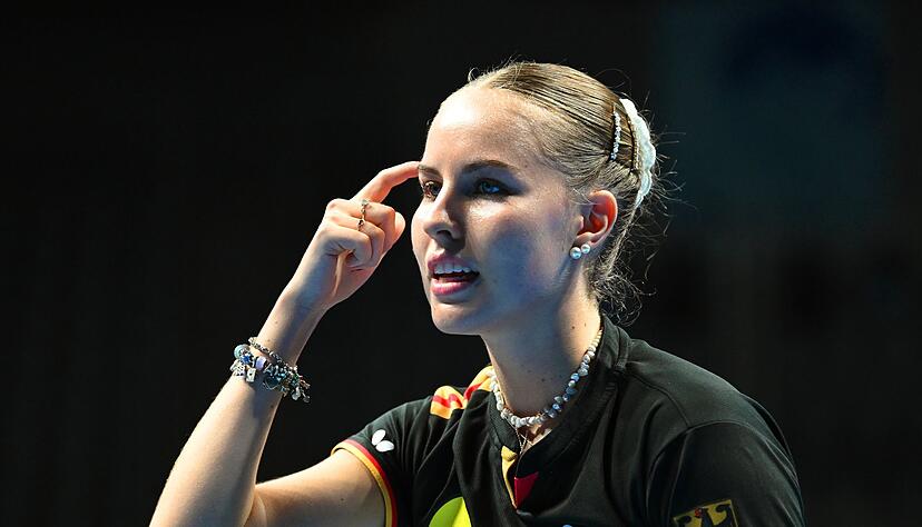 Tischtennis-Star Annett Kaufmann.