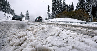 In Teilen Bayerns hat es in diesem Herbst schon geschneit.