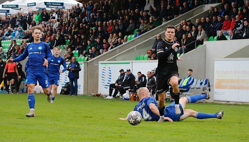 Lukas Böhm und seine Mitspieler beim VfR Heilbronn sind im Jahresendspurt gefordert. Trainer Manuel Fischer zeigt sich diesbezüglich optimistisch.