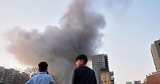 Beirut wurde in den vergangenen Tagen h&auml;ufiger Opfer von Bombardierungen.