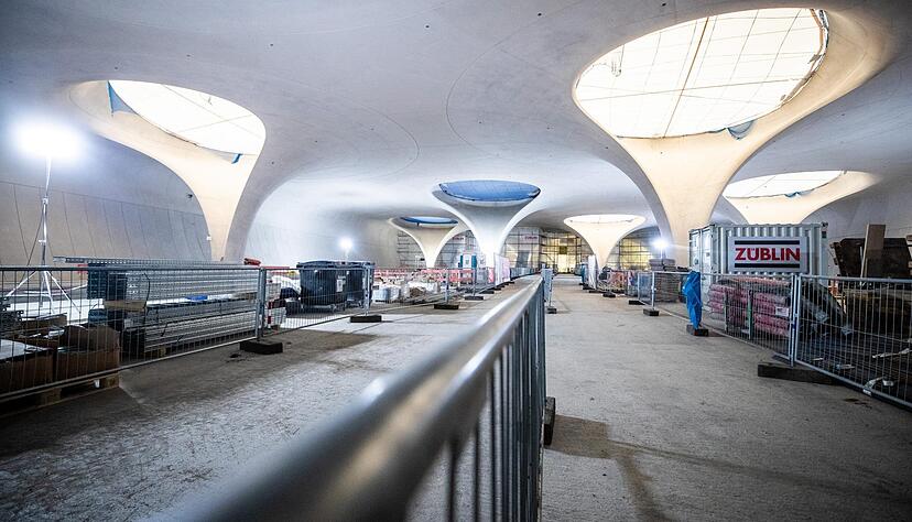 Baustelle des Tiefbahnhofs in Stuttgart: Die Inbetriebnahme wurde abermals verschoben.
