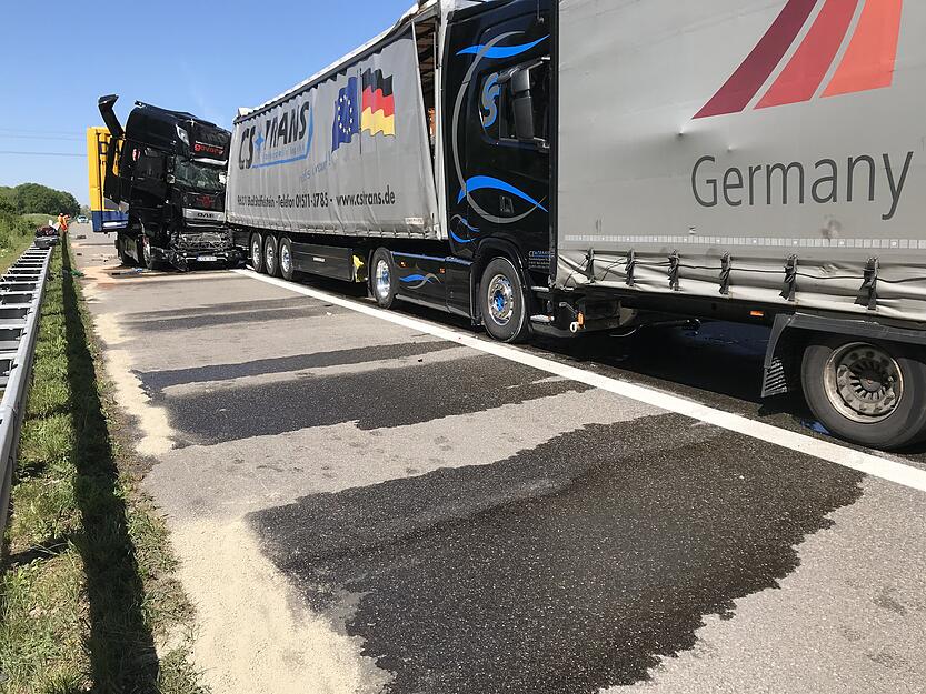 A6-Unfall bei bei Kirchardt