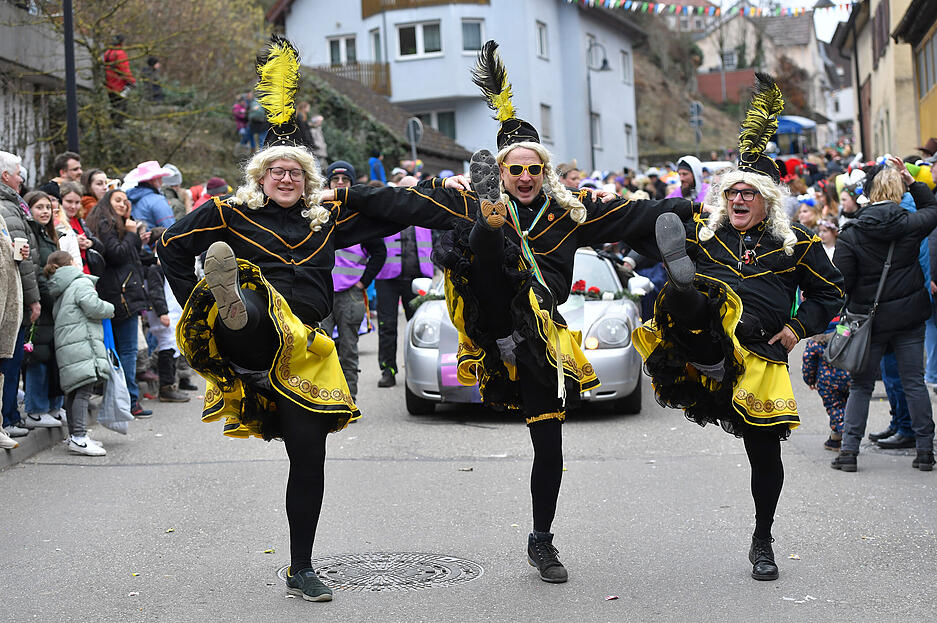 Tausende Zuschauer bei Faschingsumzug in Talheim