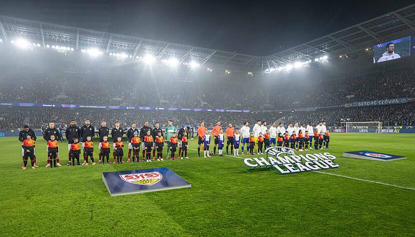 Das Spiel bei Slovan Bratislava war für den VfB Stuttgart wichtig.