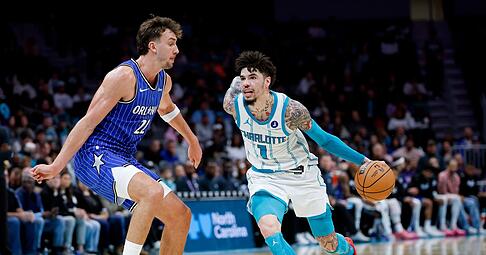 Franz Wagner (links) und die Magic beendeten ihre Negativserie. Franz Wagner (links) und die Magic beendeten ihre Negativserie.