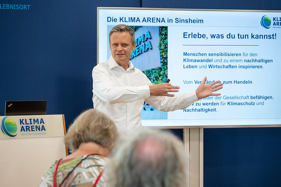 Lesersommer Sinsheim: Klima-Arena Technikführung