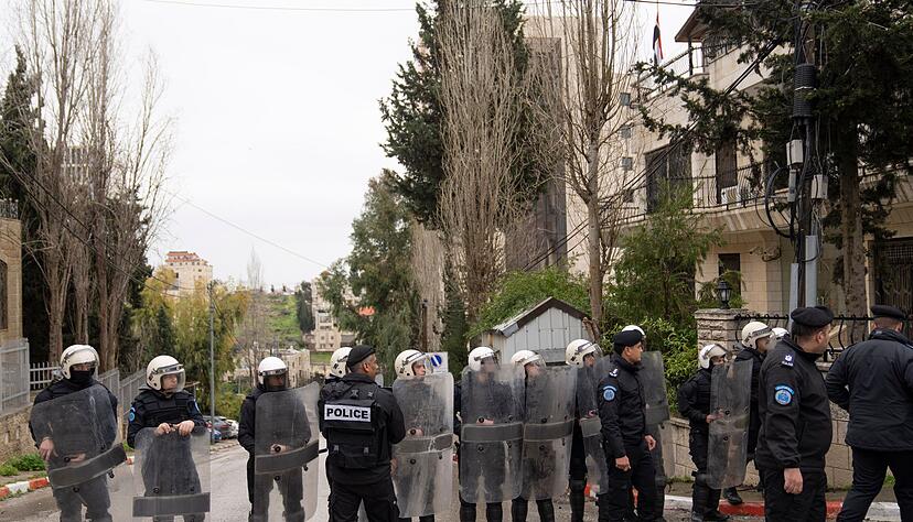 Deutschland will die palästinensische Polizei auch künftig unterstützen. (Archivbild) Deutschland will die palästinensische Polizei auch künftig unterstützen. (Archivbild)